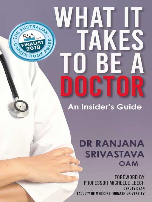 Title details for What It Takes to Be a Doctor by Ranjana Srivastava - Wait list